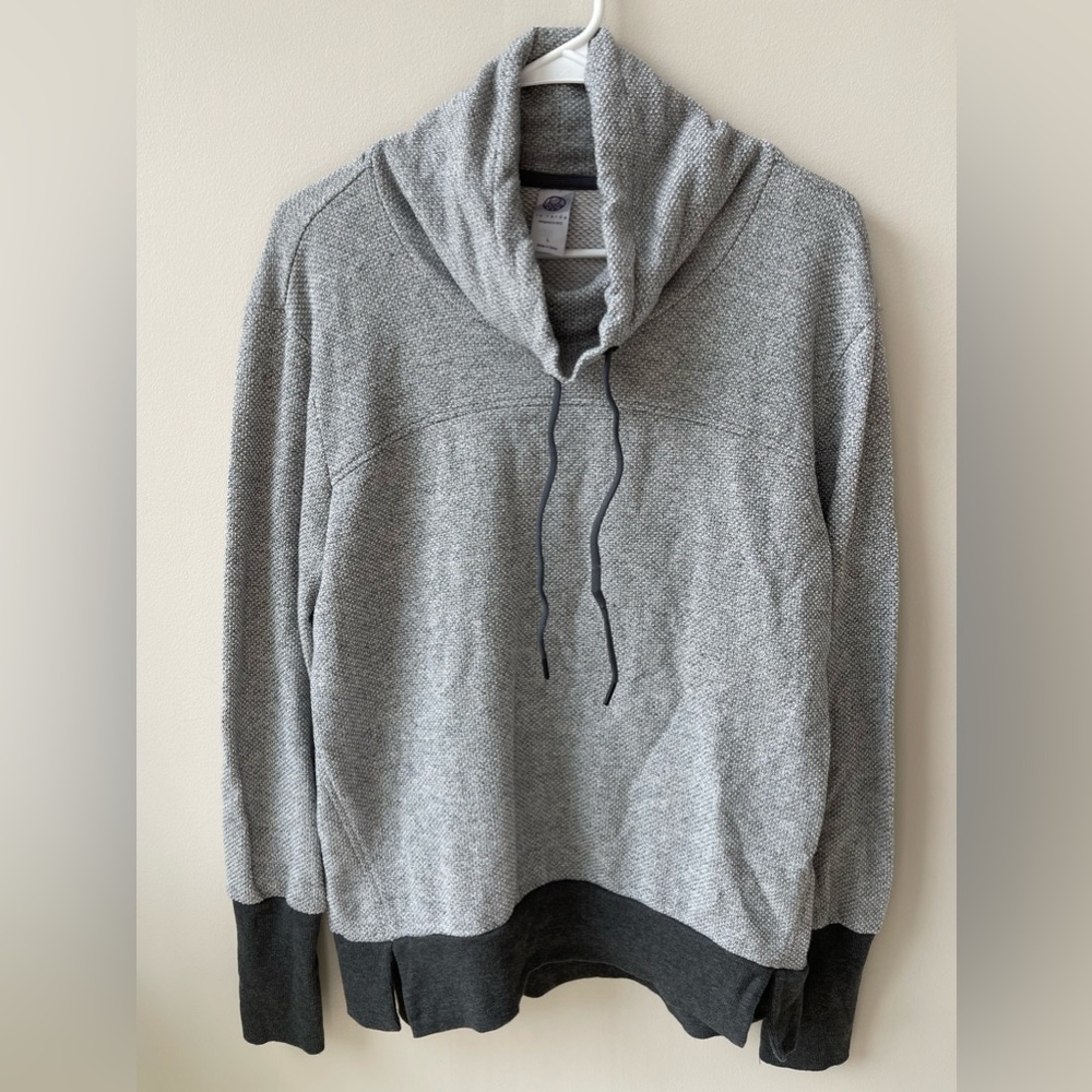 Women’s cowl neck sweatshirt